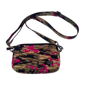 Lug Coupe Quilted Camouflage Crossbody Bag